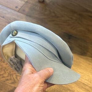 Lack Of Color Sky Blue Cap with Brass Detail